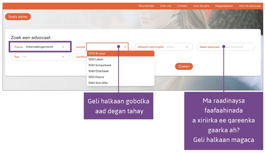 printscreen advocaat.be