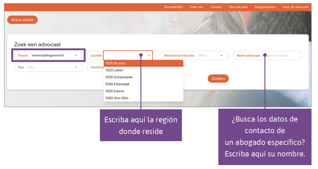 printscreen advocaat.be